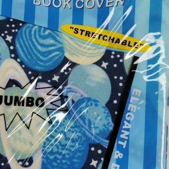 Expandable Jumbo Book Cover Space Design - Picture 4 of 6